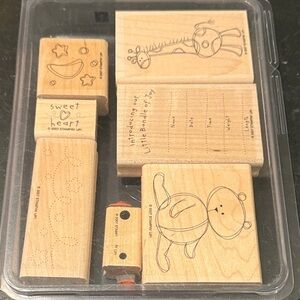 Vintage Newborn Baby Stamps | Stampin’ Up 2007